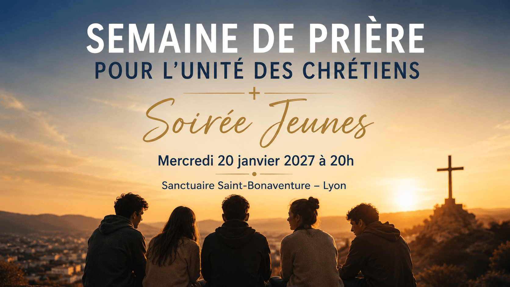 Soirée Jeunes pour l’Unité des Chrétiens