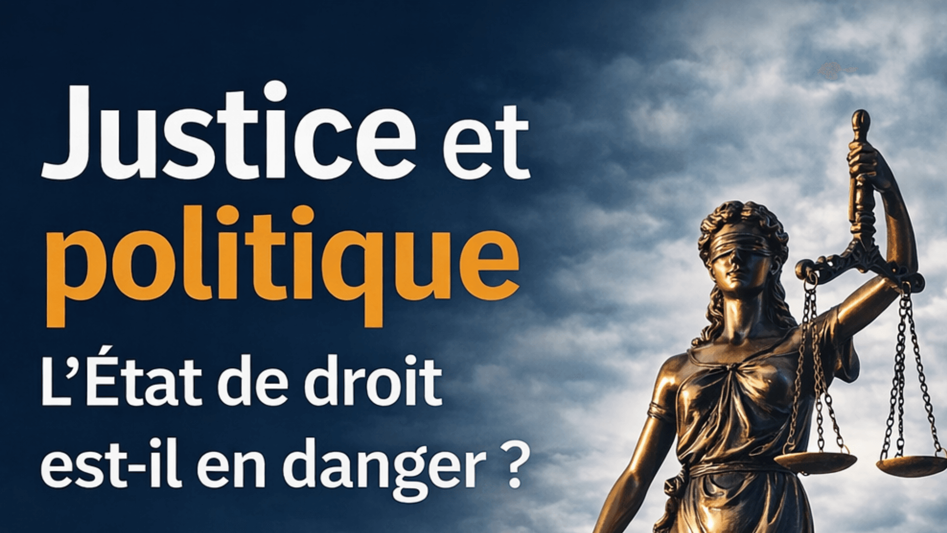 Conférence – Justice et Politique : l'État de droit est-il en danger ?