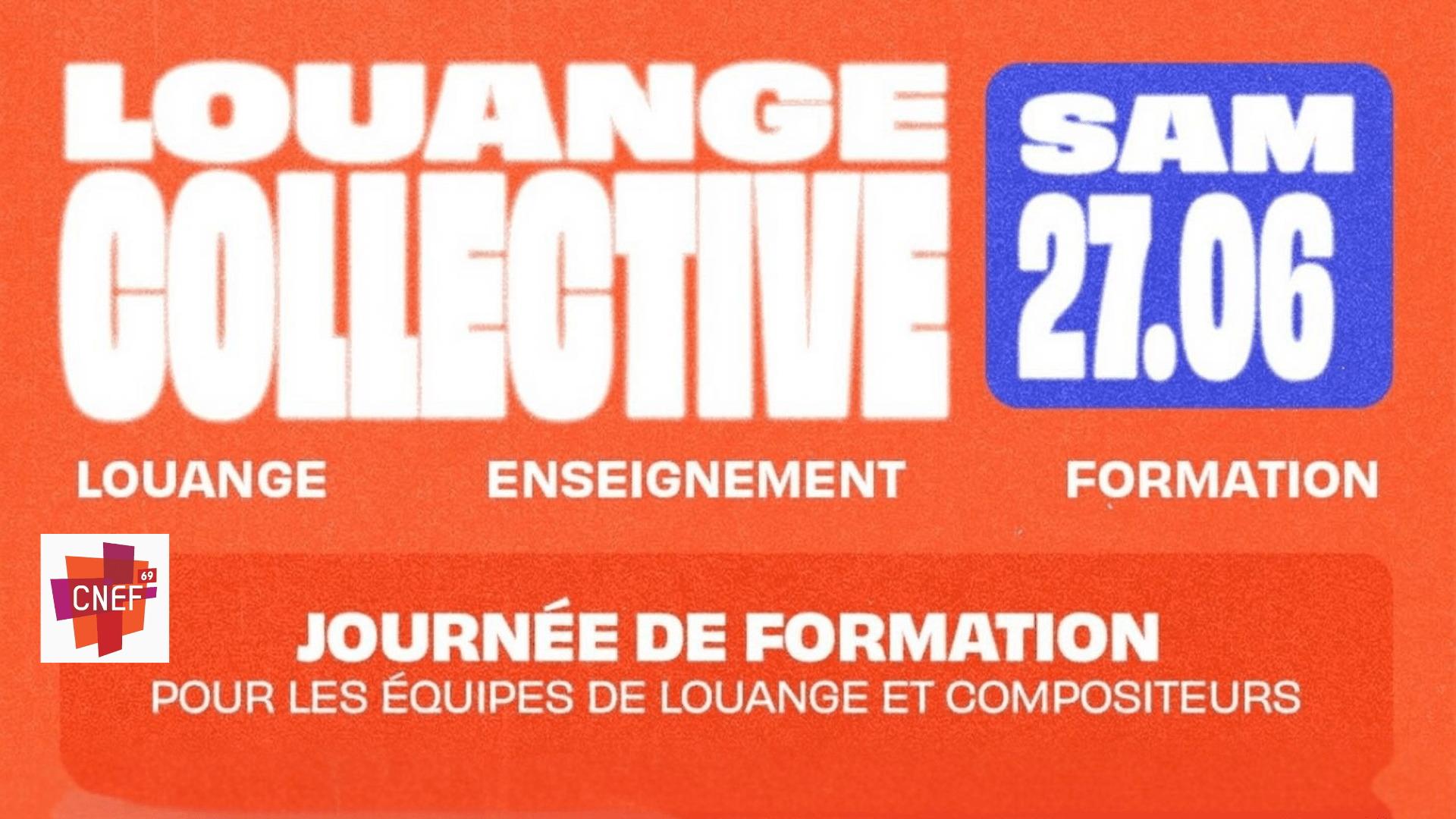 Louange Collective – Journée de formation pour les équipes de louange   Drag