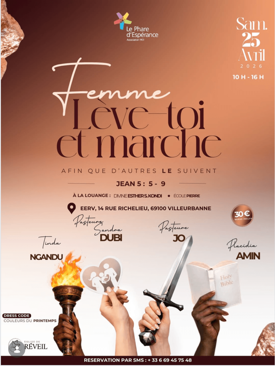 Femme lève-toi et marche !